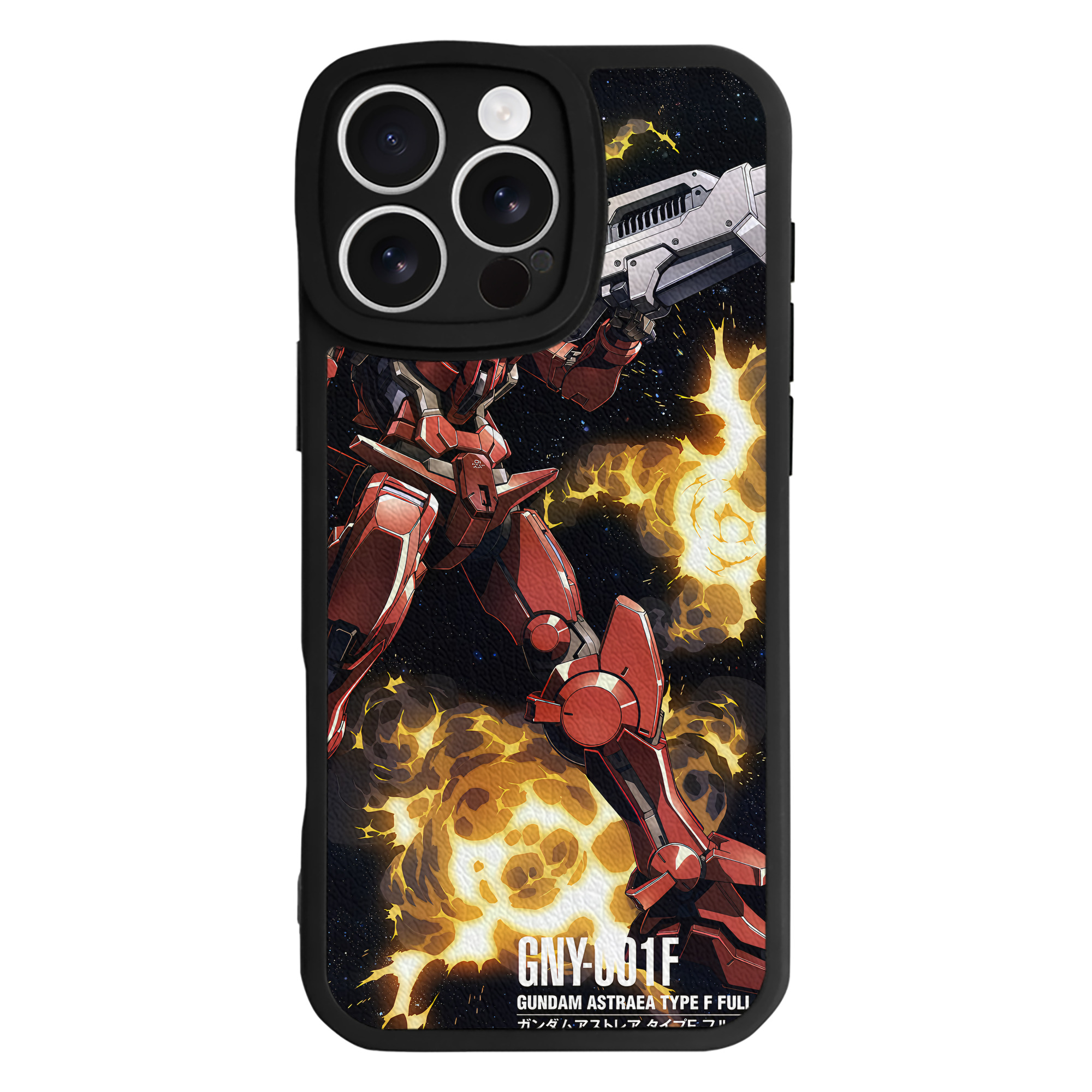 （画像用） 機動戦士ガンダム Mobile Suit Gundam 【iPhone 16シリーズ対応】シリコンスマホケース（レザー調） 材質：シリコン